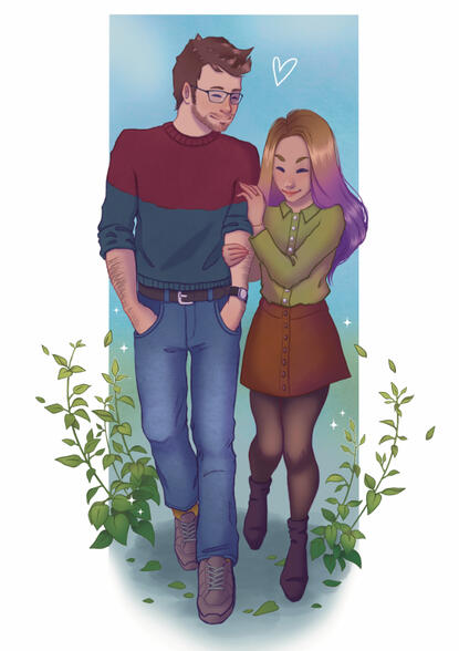 Example of couple commission
